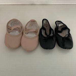 4/5 girls dance clothes, girls tap shoes, girls ballet shoes